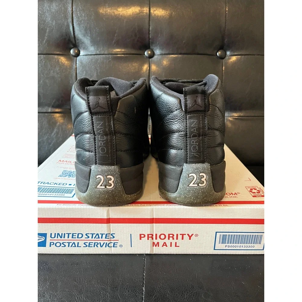 Air Jordan 12 Retro Utility Grind Black‎ Crimson